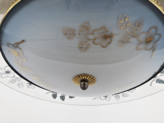 Image 1 of Pietro Chiesa Chandelier For Fontana Arte