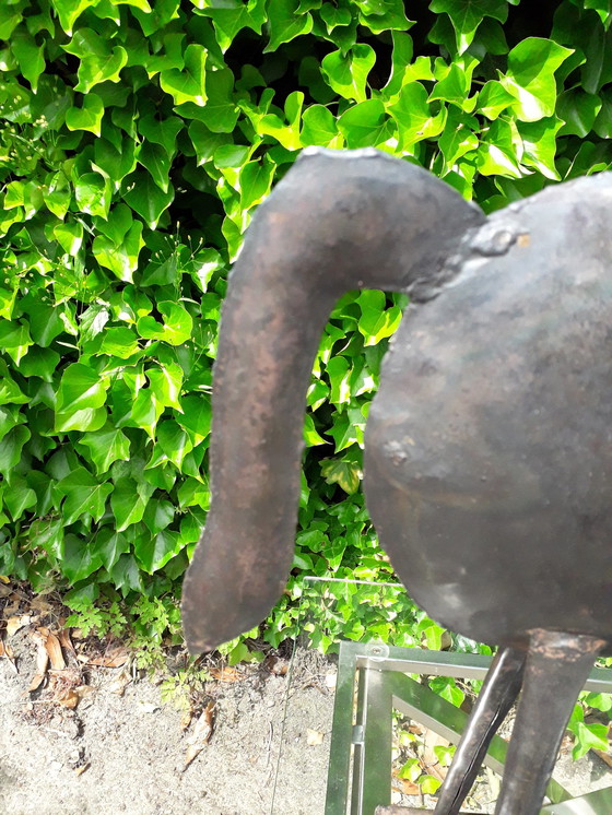 Image 1 of Sheet metal statue of horse 61 cm high