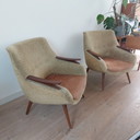 2 fauteuils vintage