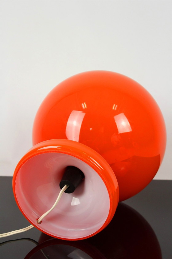Image 1 of Vintage Glass Table Lamp By Stepan Tabery For Opp Jihlava, 1970S
