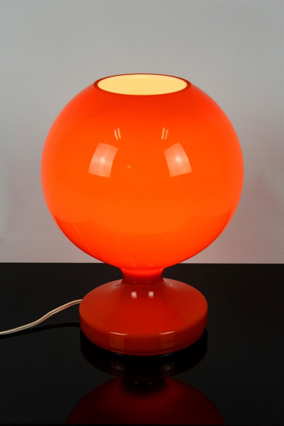 Image 1 of Vintage Glass Table Lamp By Stepan Tabery For Opp Jihlava, 1970S