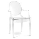 4x Kartell Louis Ghost Chairs