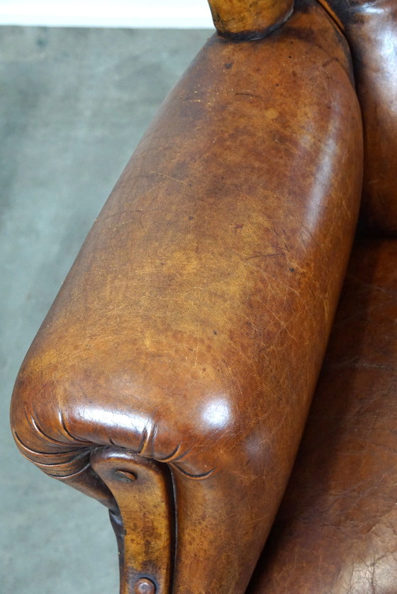 Image 1 of Sheep leather ear armchair