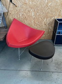 Vitra coconut footstool