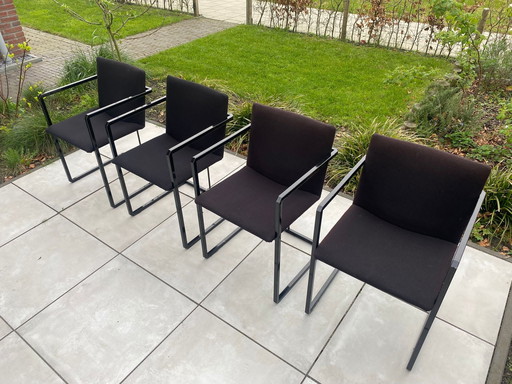 8x Hennie De Jong Dining Chairs