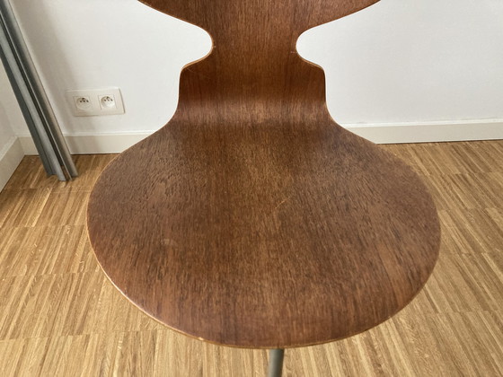 Image 1 of 2x Fritz Hansen Arne Jacobson chair