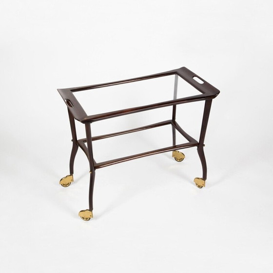 Image 1 of Vintage serving cart by Cesar Lacca, 1950