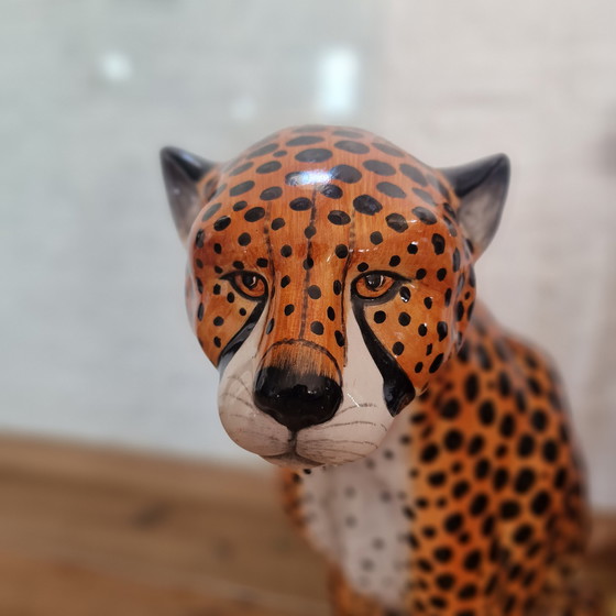 Image 1 of C.M.J. ceramic leopard