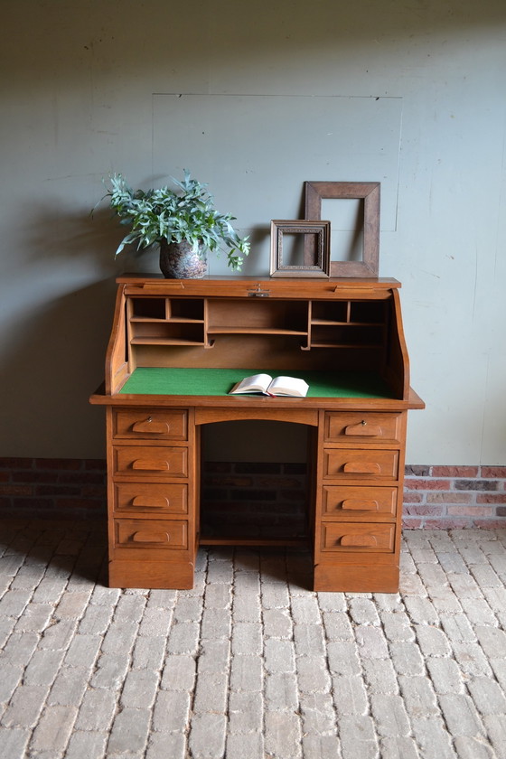 Image 1 of Art Deco shutter desk