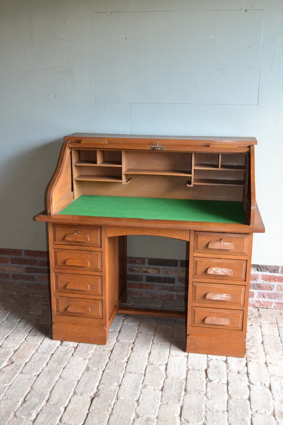 Image 1 of Art Deco shutter desk