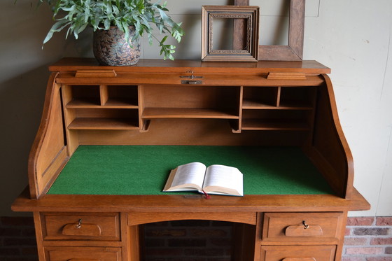 Image 1 of Art Deco shutter desk