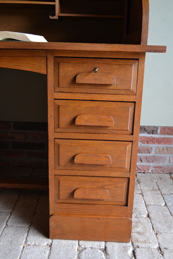 Image 1 of Art Deco shutter desk