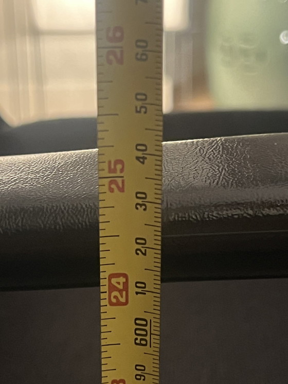 Image 1 of Sedia da riunione Comforto nera vintage