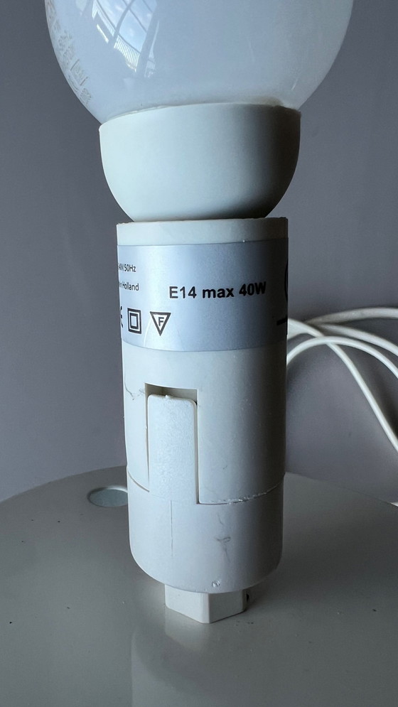 Image 1 of Ilu Lamp Vetro Line Zebra Egg-shaped