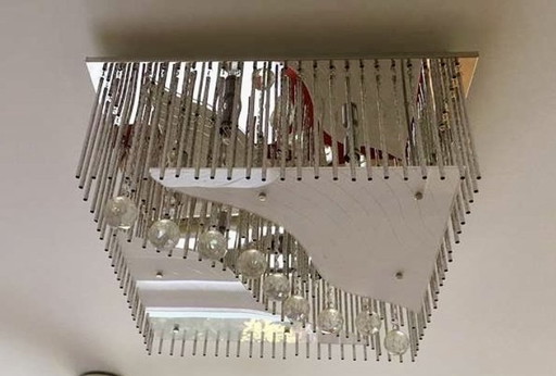 Ceiling chandelier from the 1980s