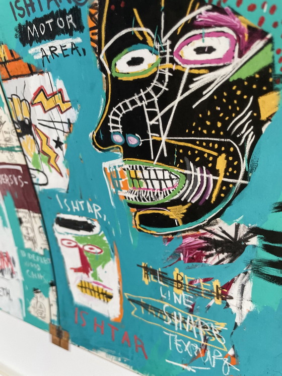 Image 1 of Jean Michel Basquiat - Ishtar poster