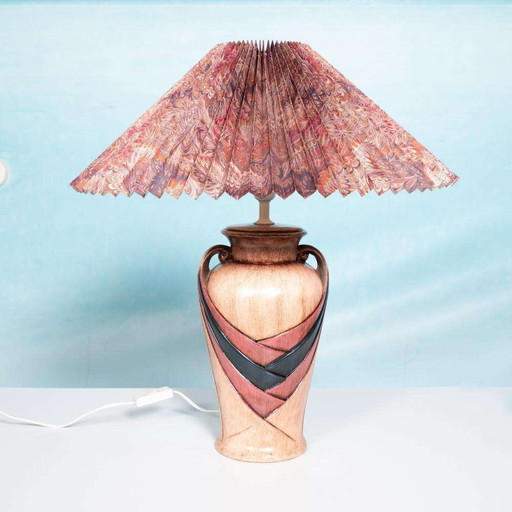 Scandinavian bohemian table lamp 70s/80s, postmodern