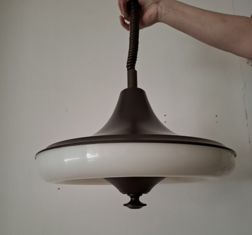 Space Age Ufo Pendant Lamp Massive