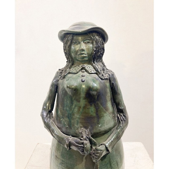 Image 1 of Vintage ceramic sculpture