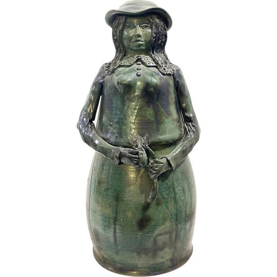 Image 1 of Vintage ceramic sculpture