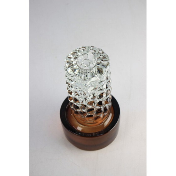 Image 1 of Vintage Czech glass vase by Frantisek Vizner for Skrdlovice, 1970