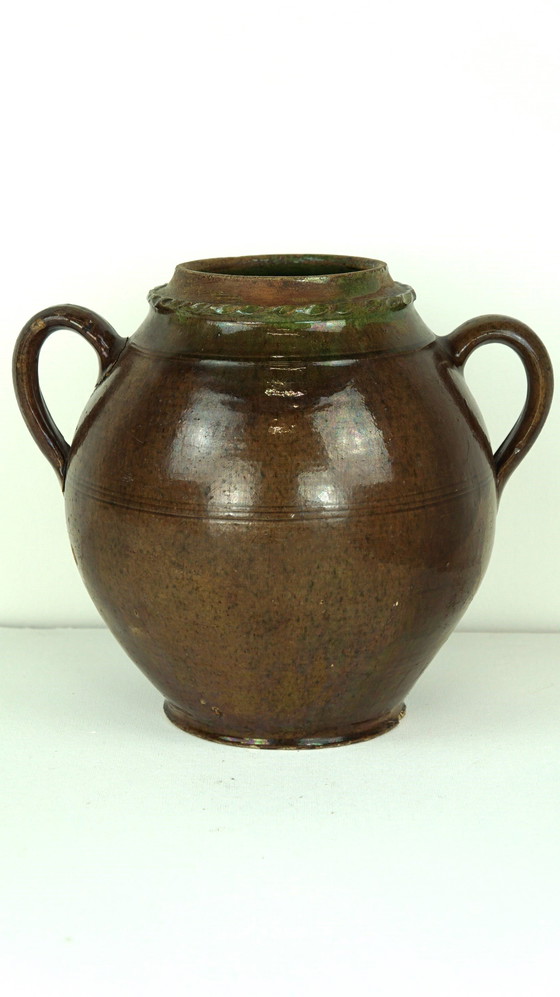 Image 1 of Earthenware Jar With 2 Ears