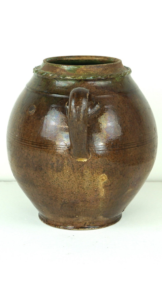 Image 1 of Earthenware Jar With 2 Ears