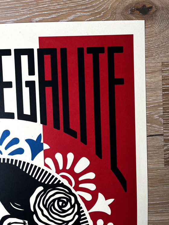 Image 1 of OBEY Shepard Fairey 2020 —  Liberté, Égalité, Fraternité