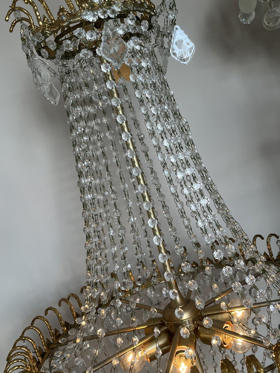 Image 1 of XXL DESIGN PERIS ANDREU CHANDELIER PENDANT LAMP CRYSTAL