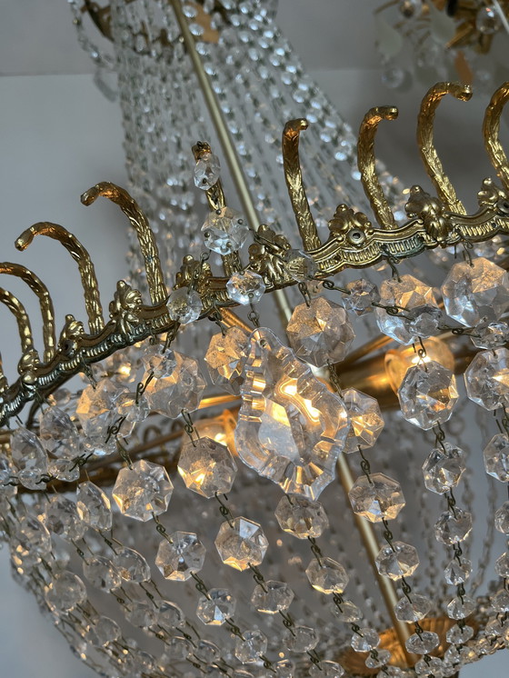 Image 1 of XXL DESIGN PERIS ANDREU CHANDELIER PENDANT LAMP CRYSTAL