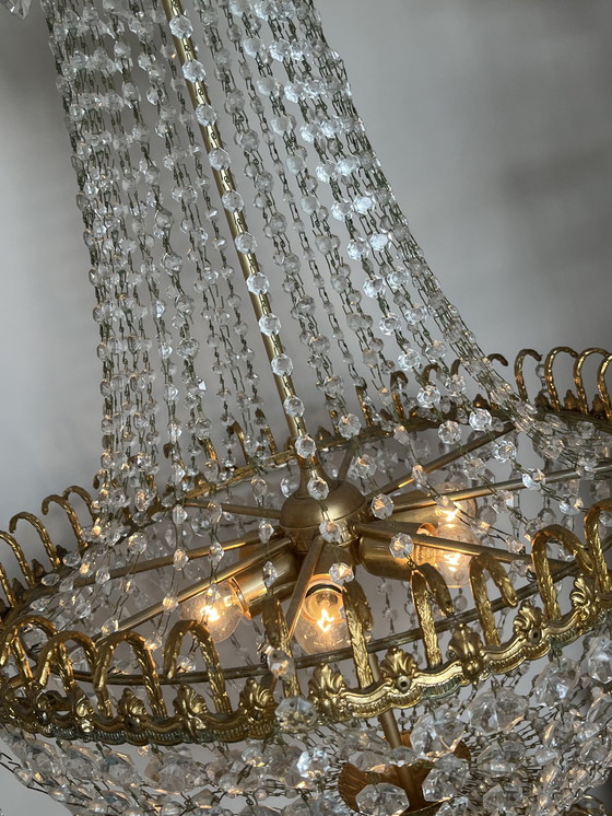 Image 1 of XXL DESIGN PERIS ANDREU CHANDELIER PENDANT LAMP CRYSTAL