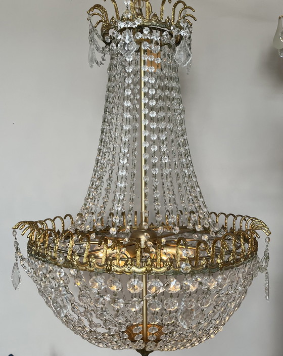 Image 1 of XXL DESIGN PERIS ANDREU CHANDELIER PENDANT LAMP CRYSTAL