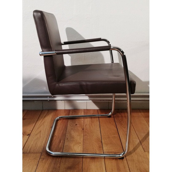 Image 1 of Poltrona vintage in pelle Bono