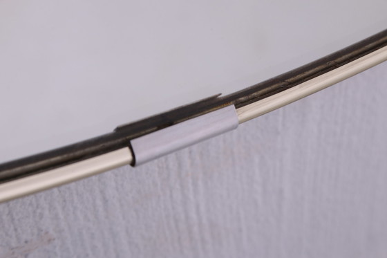 Image 1 of Vintage Large wall mirror with gold colored border,1960s