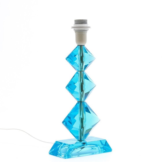 Image 1 of Cut Crystal Lamp Stand