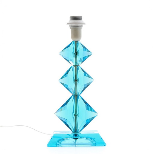 Cut Crystal Lamp Stand