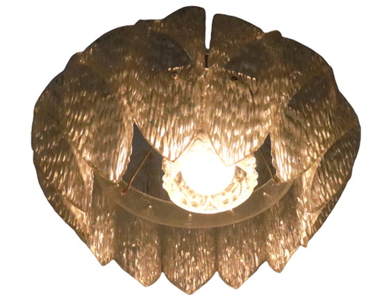 Image 1 of Frosted Ice cooker lamp - jaren 60 design "Friesoyte"