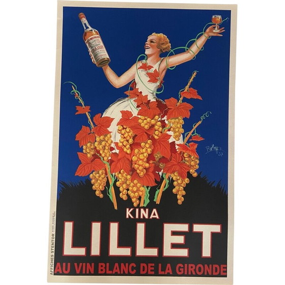 Image 1 of Vintage poster Kina Lillet by Robys (Robert Wolff)
