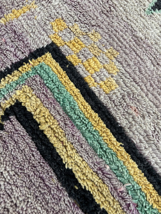 Image 1 of Purple Moroccan Wool Rug 