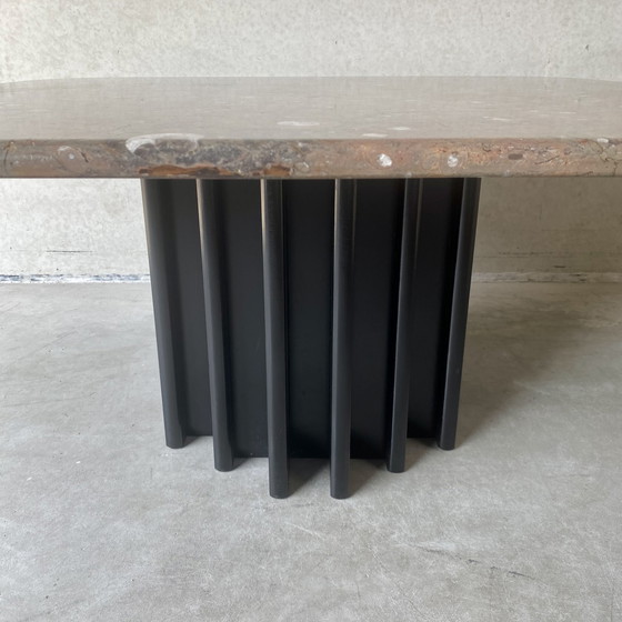 Image 1 of Heinz Lilienthal fossil design coffee table 1980