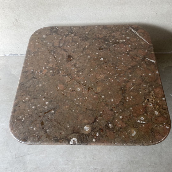 Image 1 of Heinz Lilienthal fossil design coffee table 1980