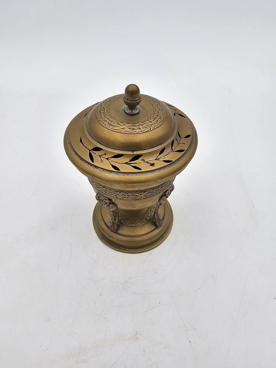 Image 1 of Antique Brass Perfume Burner