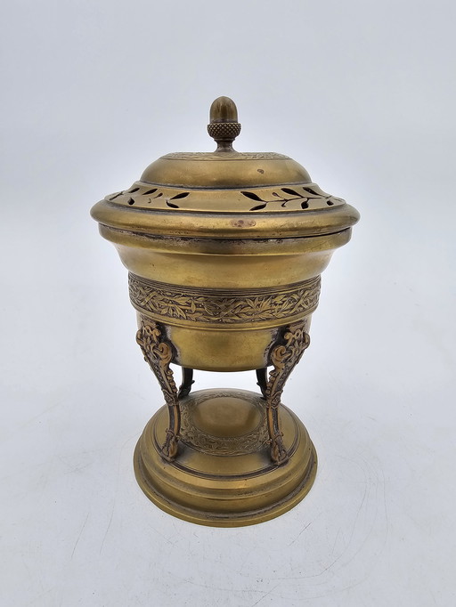 Antique Brass Perfume Burner