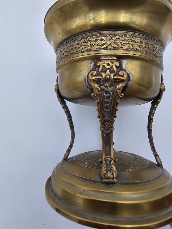 Image 1 of Antique Brass Perfume Burner