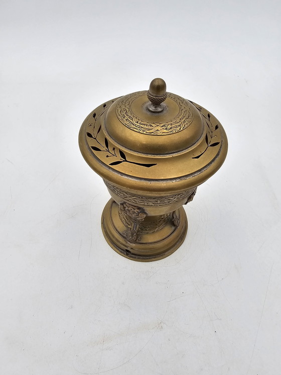 Image 1 of Antique Brass Perfume Burner