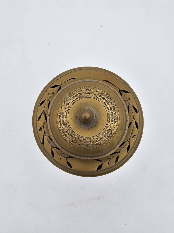 Image 1 of Antique Brass Perfume Burner