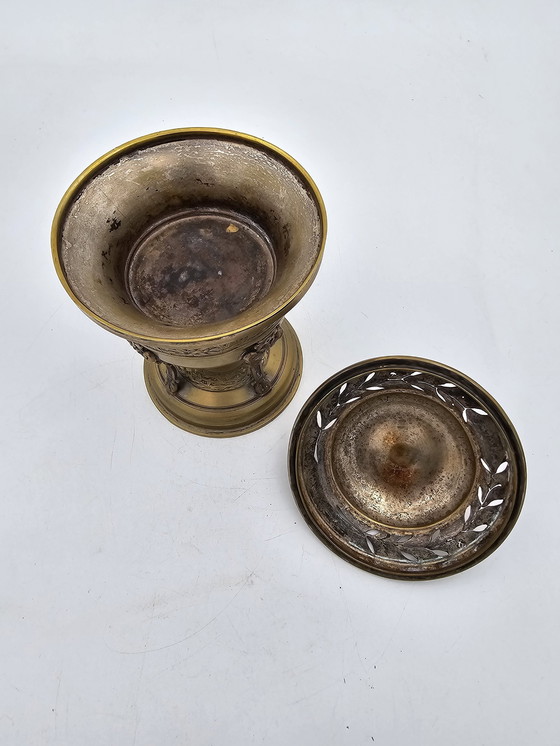 Image 1 of Antique Brass Perfume Burner