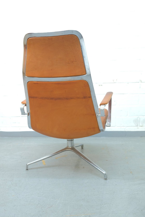 Image 1 of Kill International JK 9451 swivel chair by Jørgen Kastholm