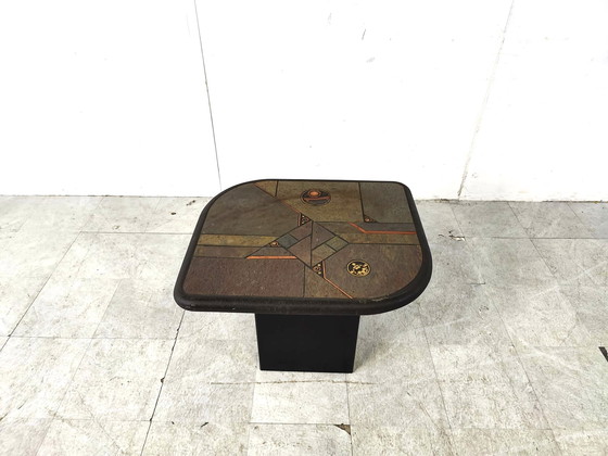 Image 1 of Brutalist side table