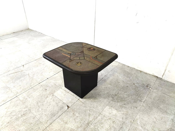 Image 1 of Brutalist side table